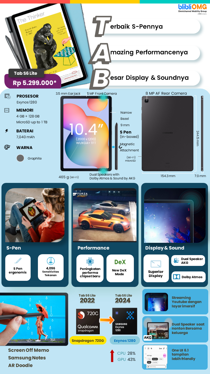 Galaxy Tab S6 Lite